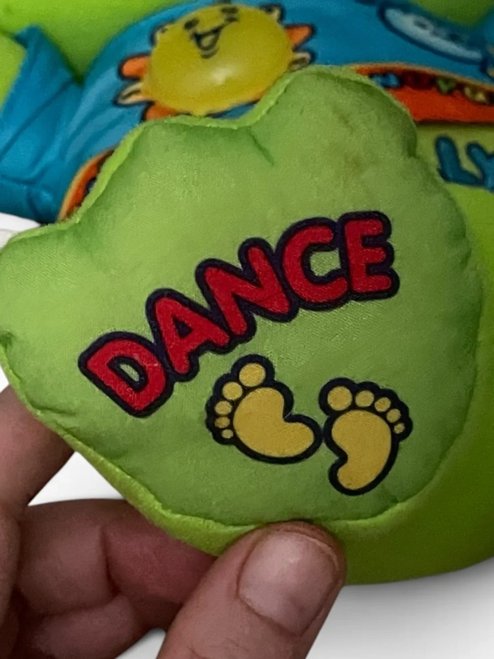 Vintage LeapFrog Learning Baby Tad Plush Interactive Talking Frog Toy Works